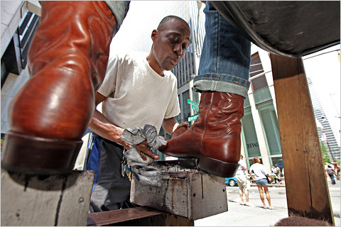 Don, the Shoeshine Man