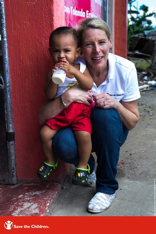 President & CEO of Save the Children, Carolyn Miles.