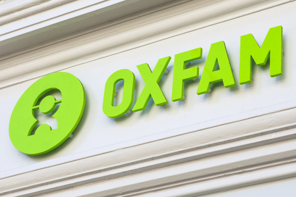 Oxfam's logo.