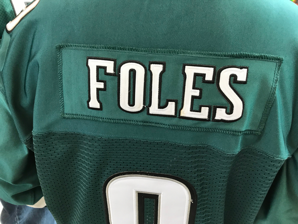 A Nick Foles jersey.