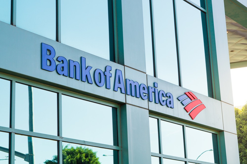 Bank of America Sign